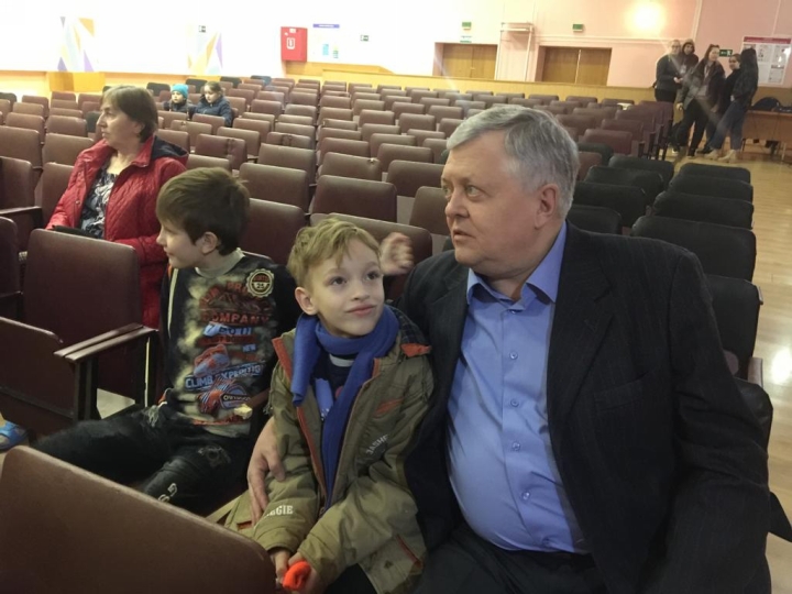 Делегация белорусов России встретилась с жителями Донецка и Луганска